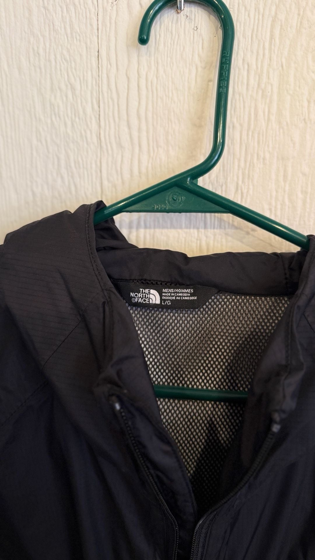 The North Face DryVent Rain Jacket Size L Black Hooded Windbreaker 3