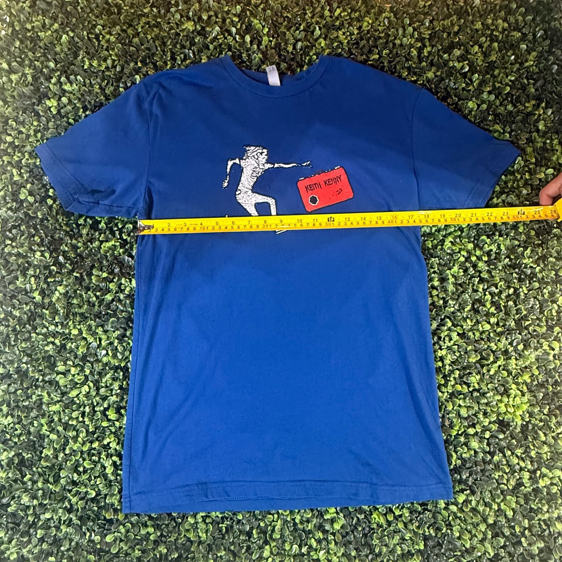 Keith Kenny Graphic T-Shirt Blue 5