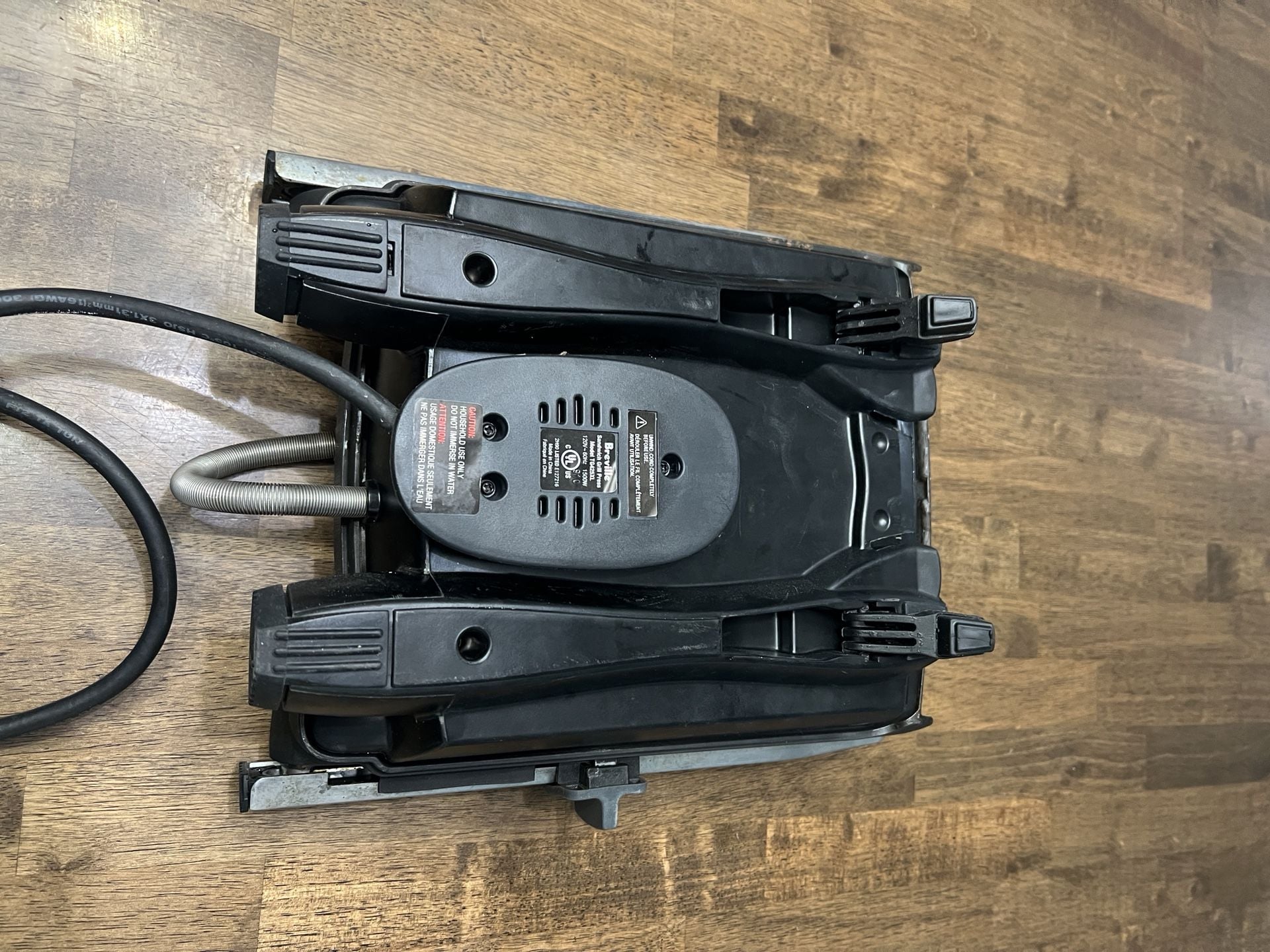 Breville Sandwich Grill Press Model TG425XL 4