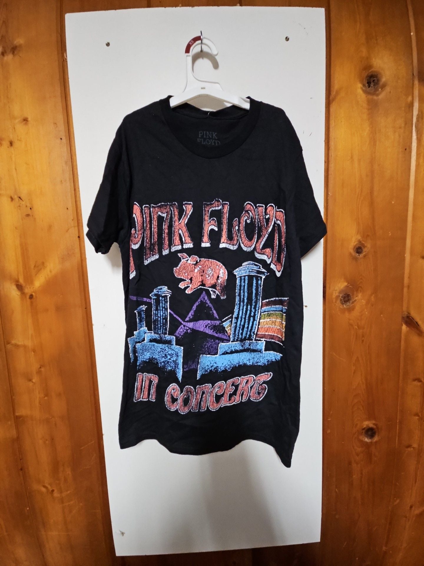 Pink Floyd In Concert T-Shirt Size Small Black 2