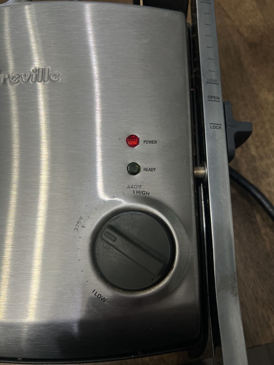 Breville Sandwich Grill Press Model TG425XL 5