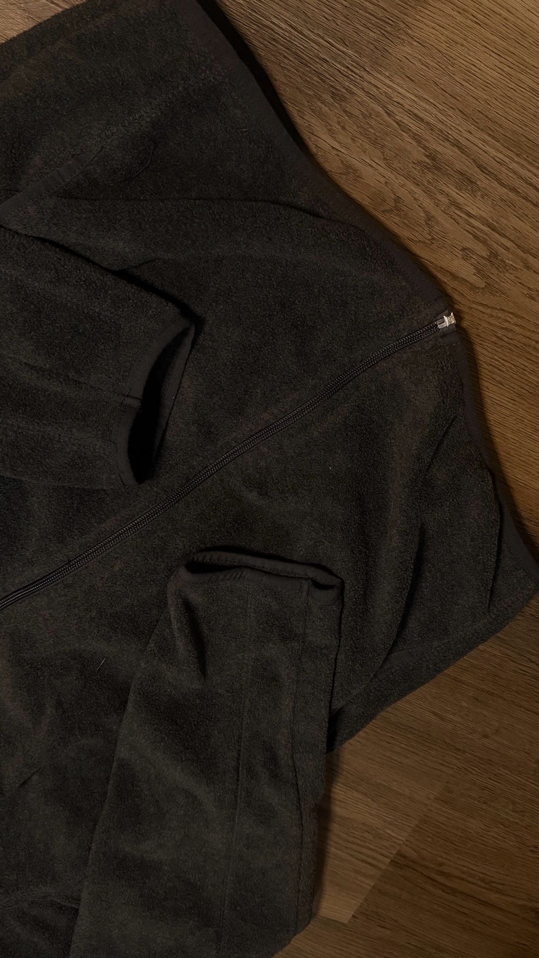 St. John's Bay Full Zip Fleece Jacket Gray 4