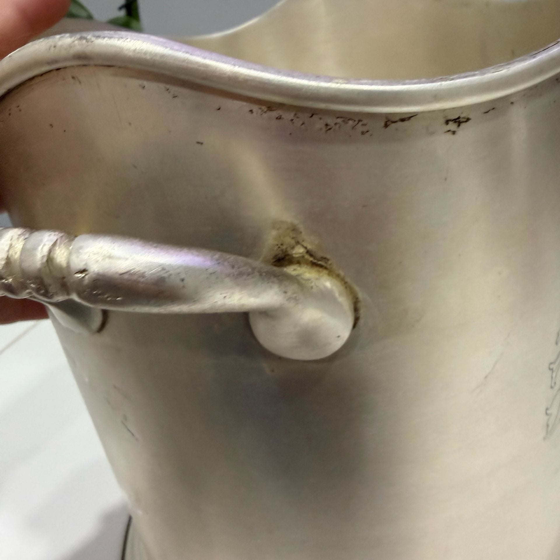 Haché-Gilray Champagne Brut Silver-Plated Ice Bucket 6