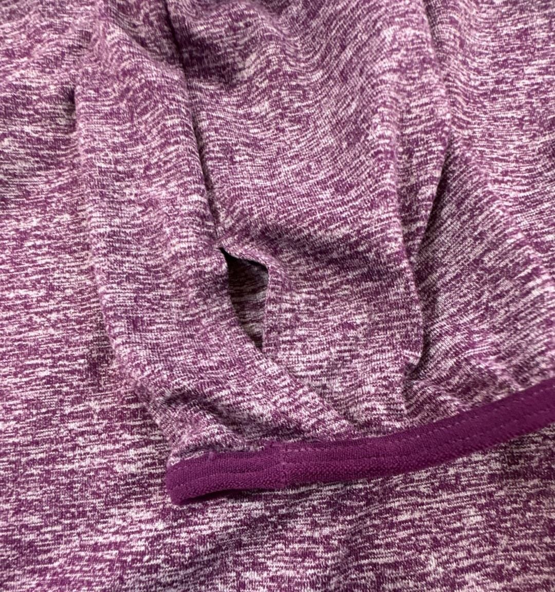 Nike Dri-FIT Purple Heathered Scuba Hoodie 7