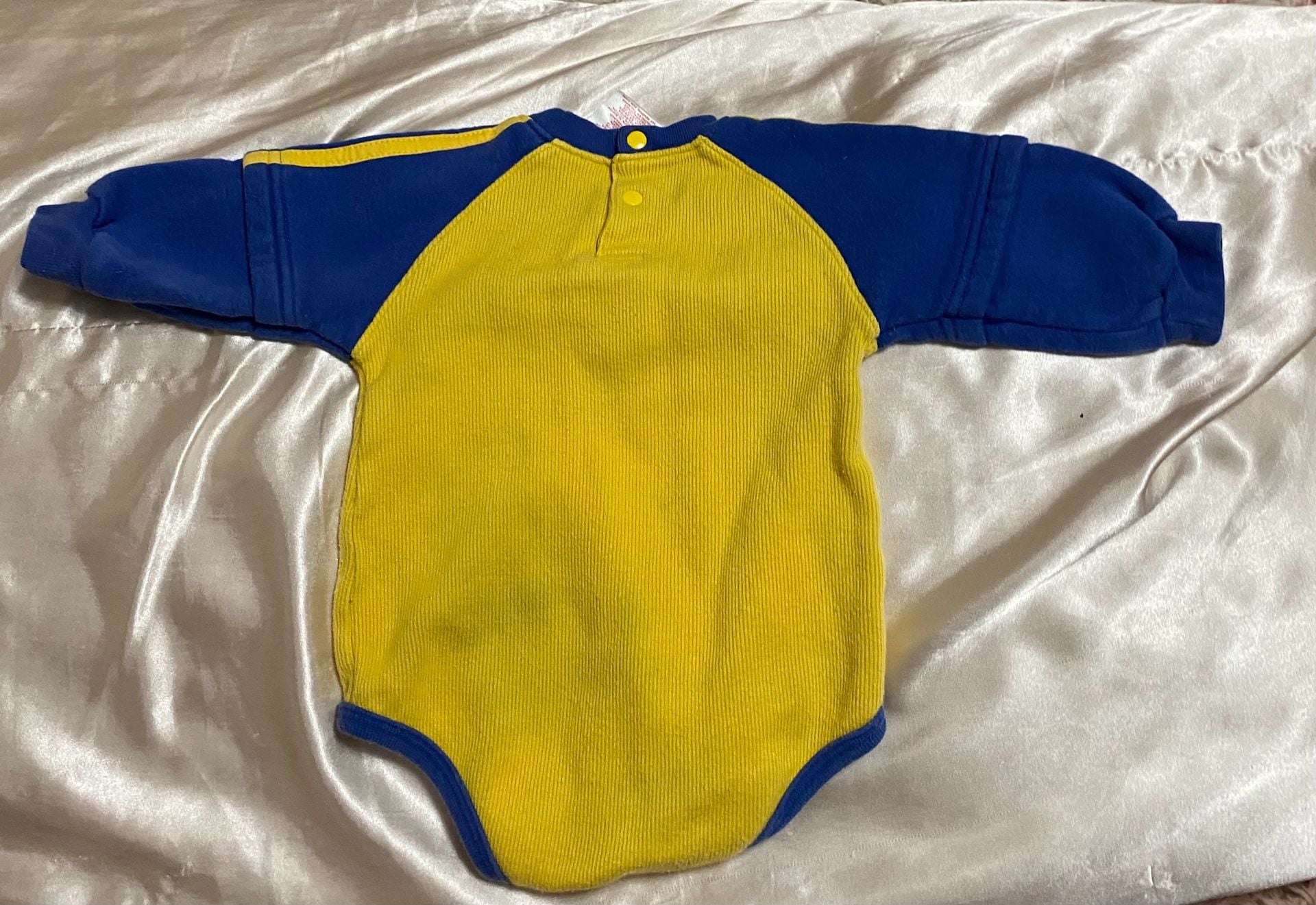 Kid Sports Inc St Louis Blues Bodysuit Size 3/6 Mos NHL Baby Romper 4