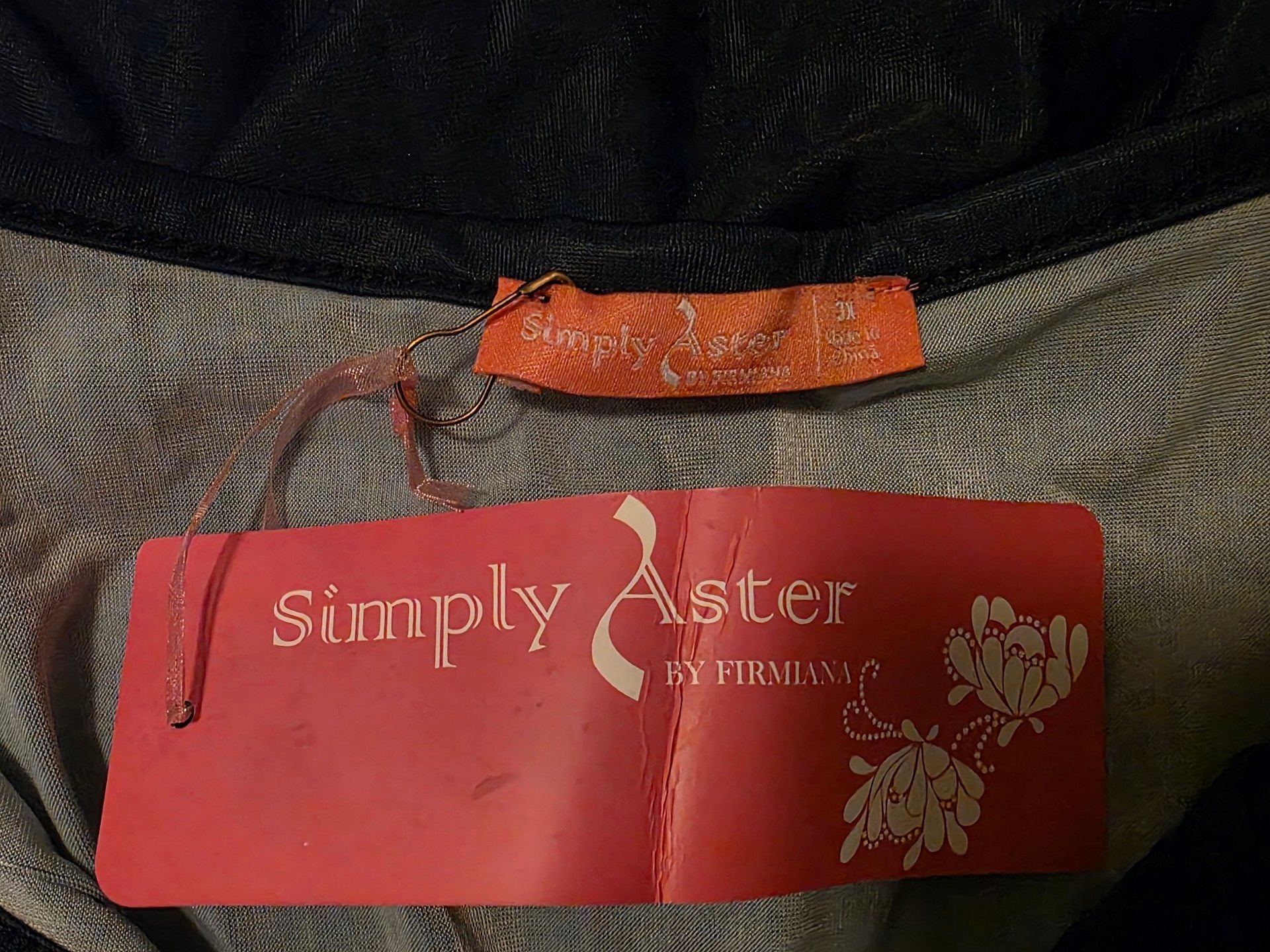 NWT Simply Aster By Firmiana Top Size 3X Blue Paisley Pleated Tunic Blouse 4