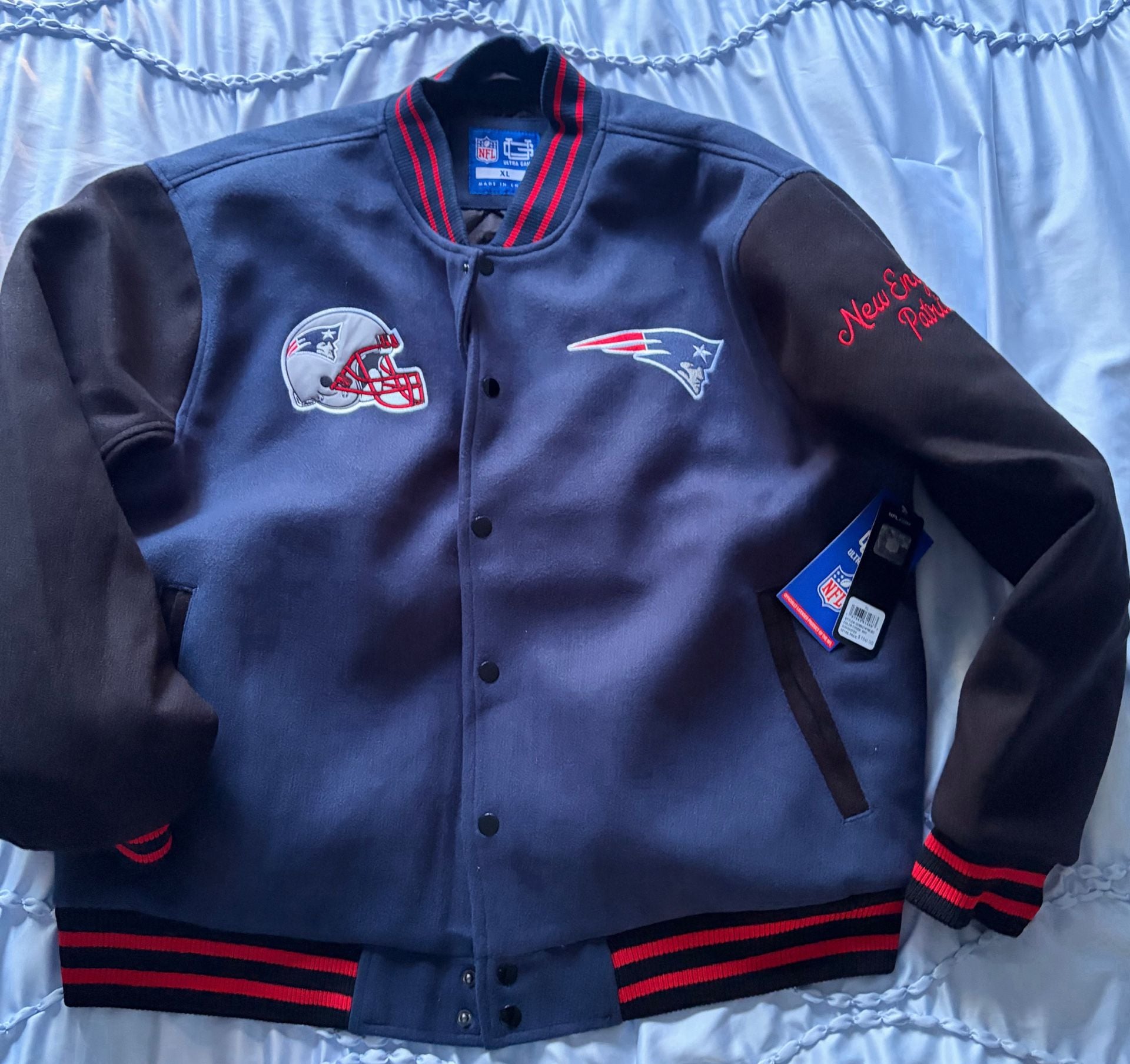 NFL Patriots Jacket XL 4