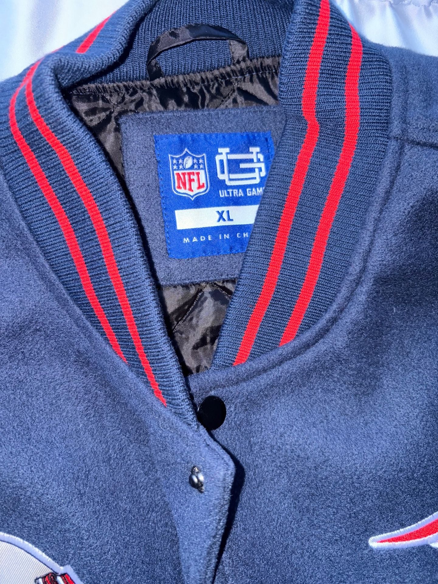 NFL Patriots Jacket XL 8