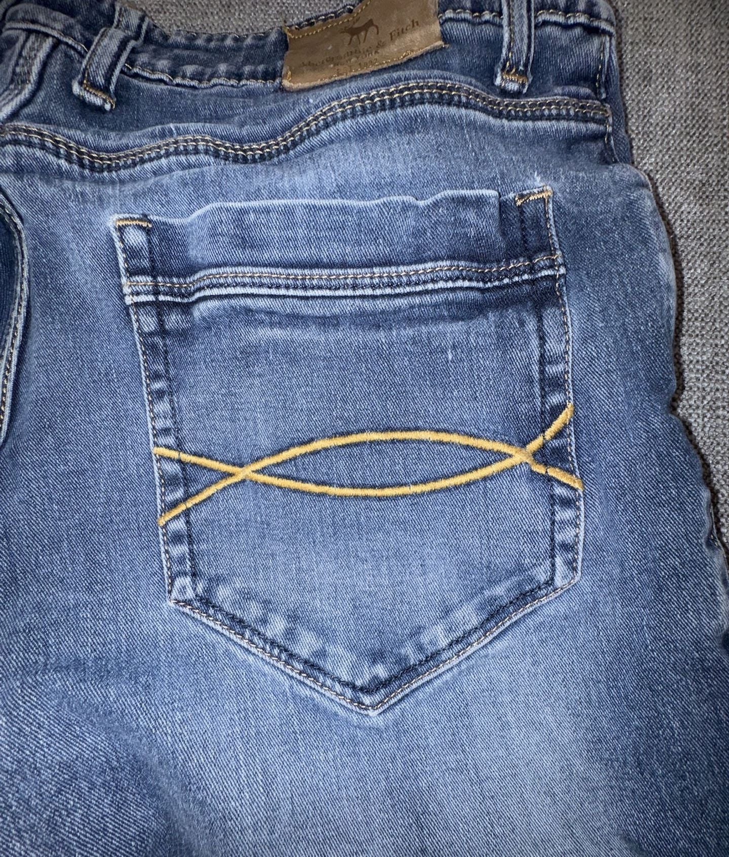 Abercrombie & Fitch Blue Denim Jeans 6