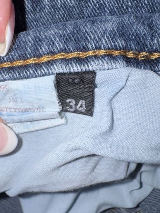 Abercrombie & Fitch Blue Denim Jeans 9