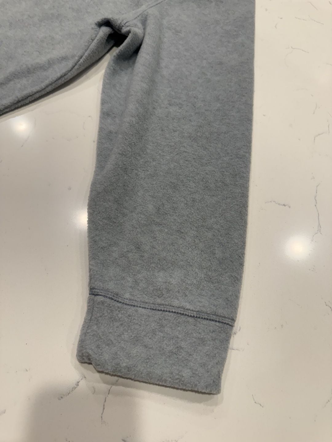 Nautica 1/4 Zip Fleece Pullover Size 3XL OGH Grey Htr New With Tags 8