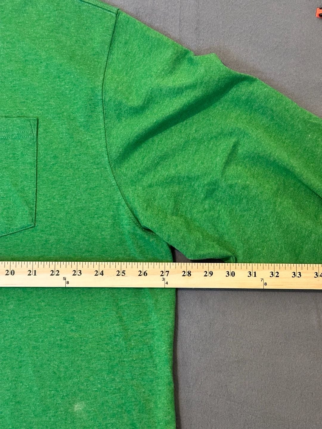 Carhartt Loose Fit Long Sleeve Pocket T-Shirt Size 2XL Green 5