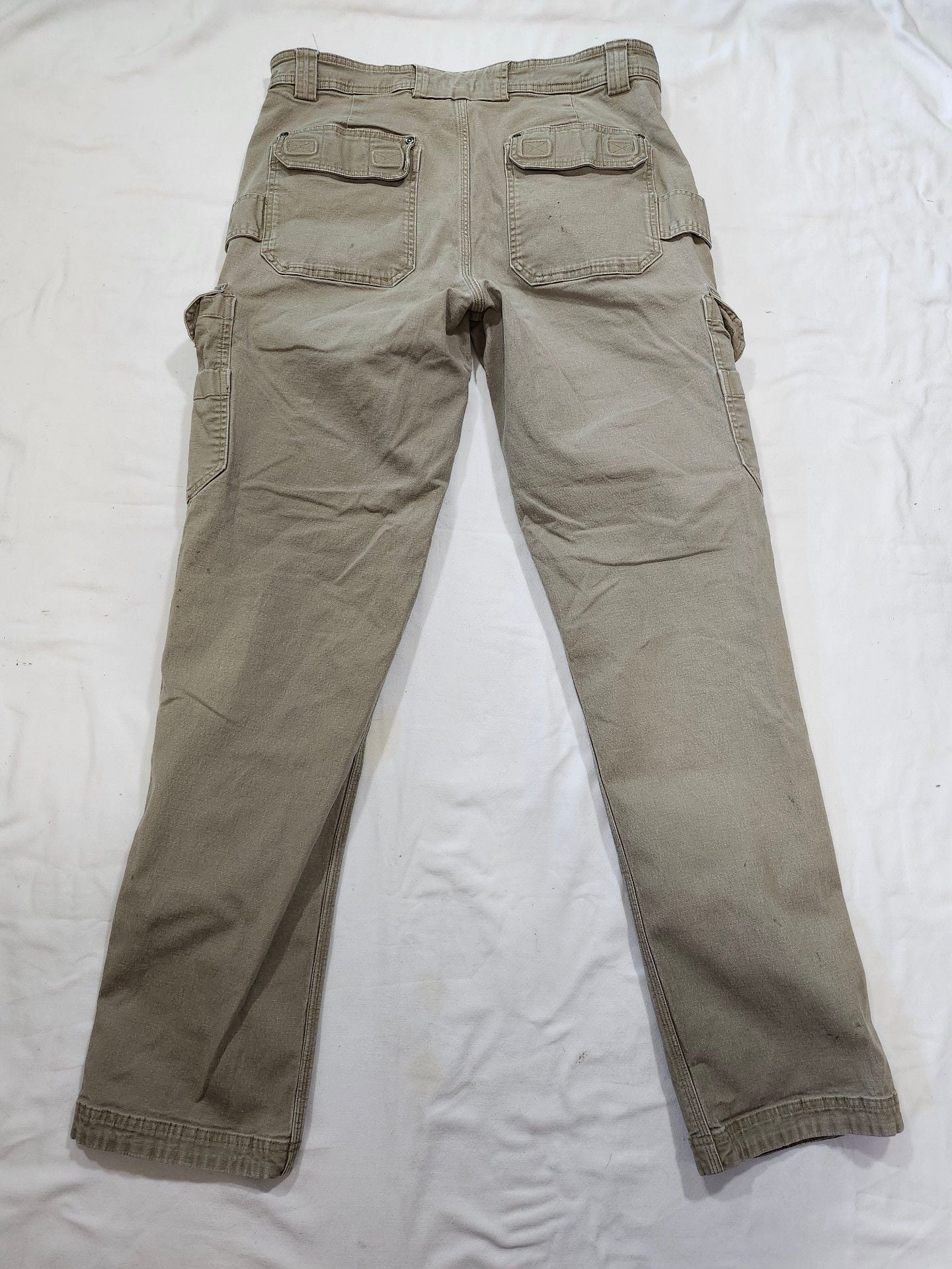 PrAna Slim Fit Pants 40x32 Khaki Tan Casual Stretch Trousers 7