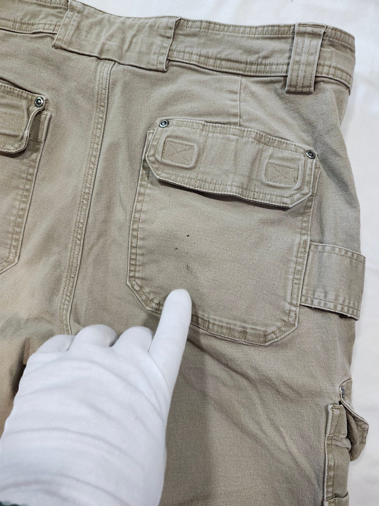 PrAna Slim Fit Pants 40x32 Khaki Tan Casual Stretch Trousers 8