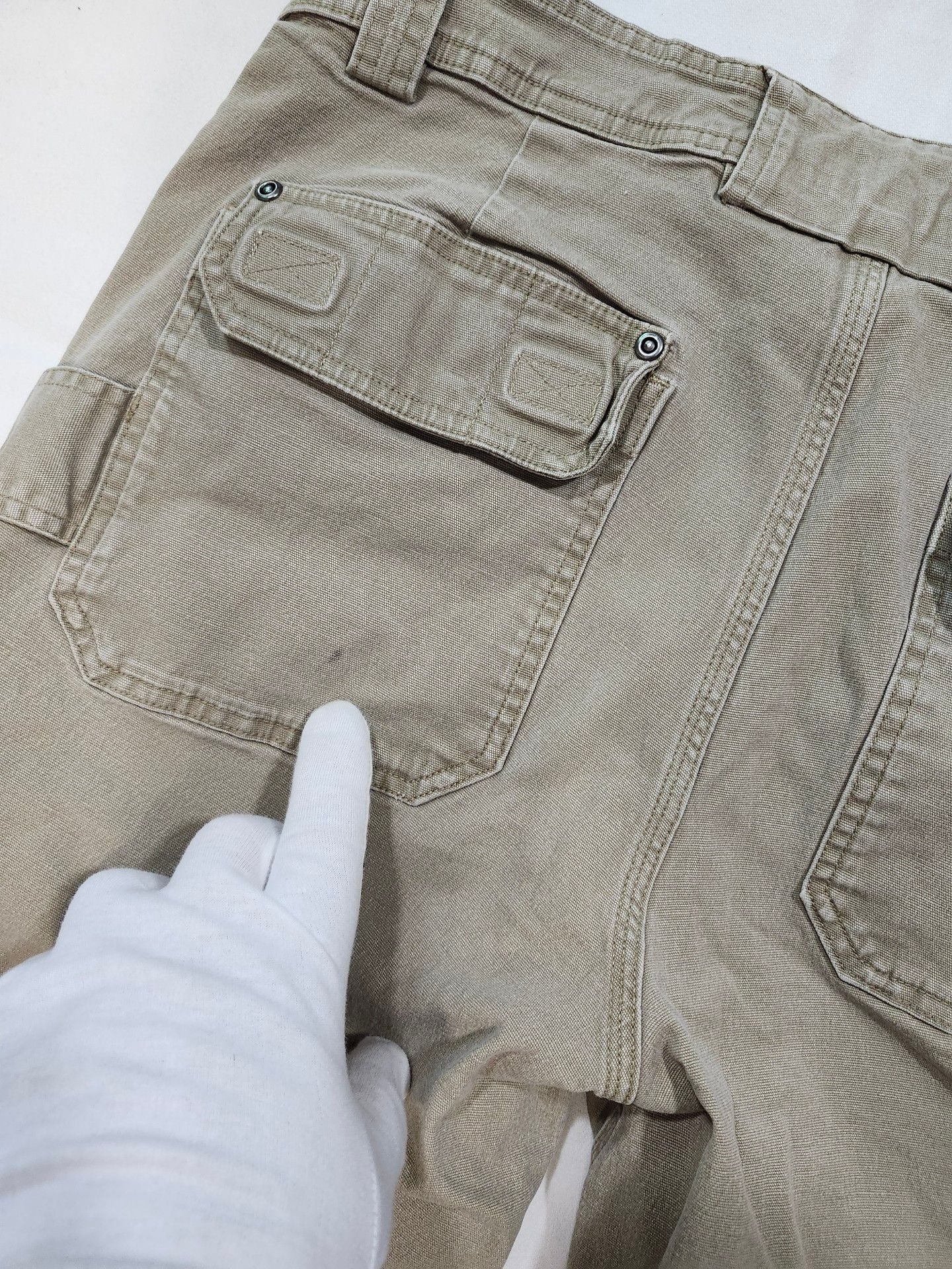 PrAna Slim Fit Pants 40x32 Khaki Tan Casual Stretch Trousers 9