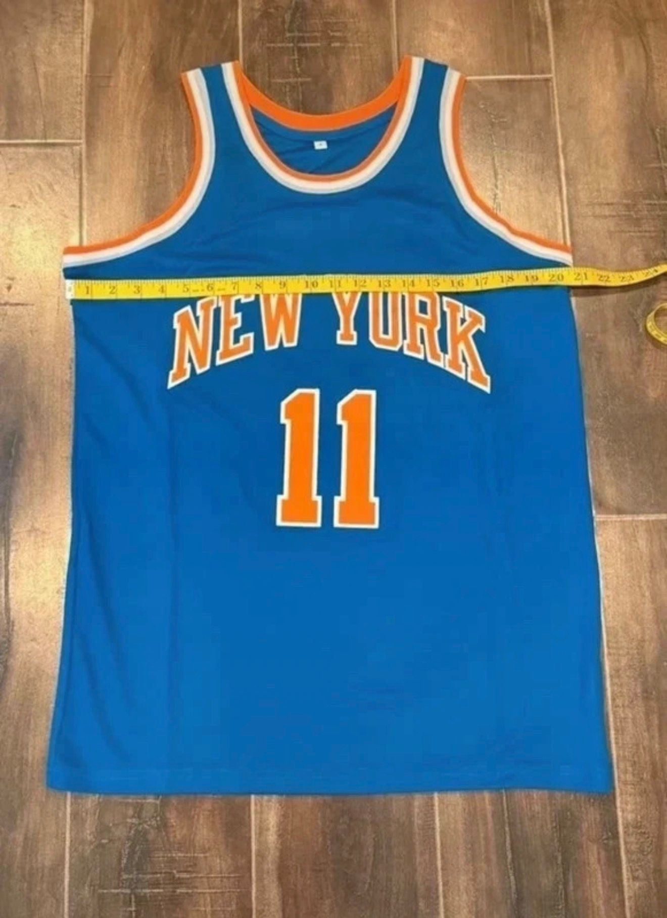 New York Knicks Jalen Brunson 11 Basketball Jersey Blue 7