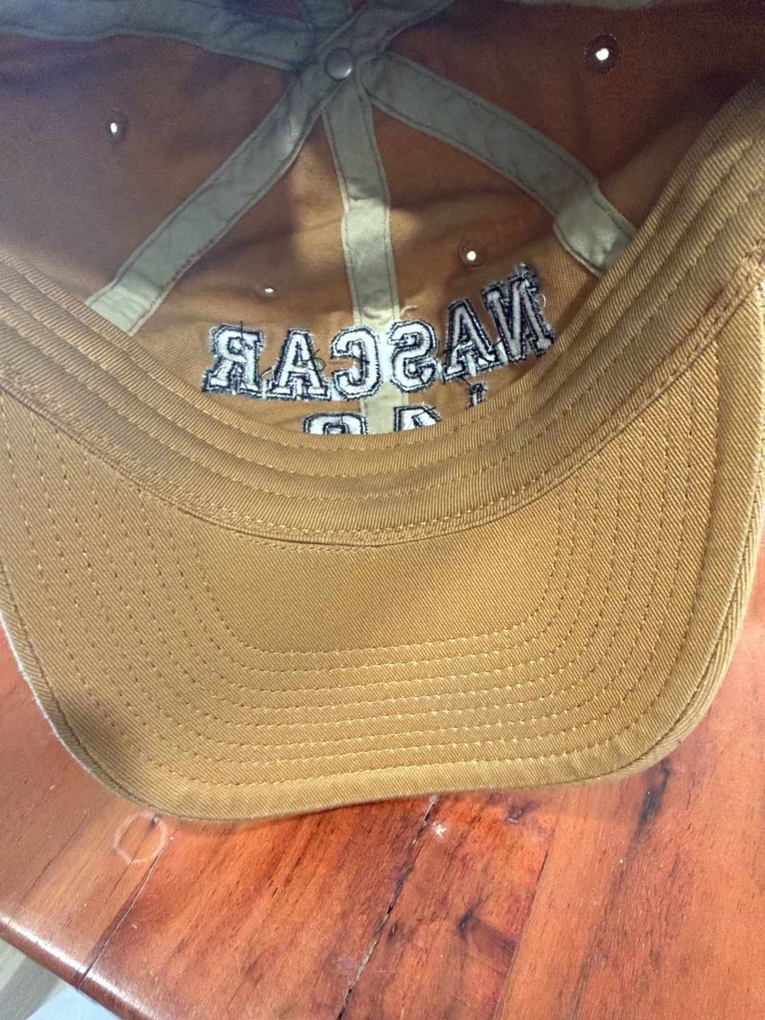 NASCAR 48 Tan Embroidered Baseball Hat Cap Adjustable 7