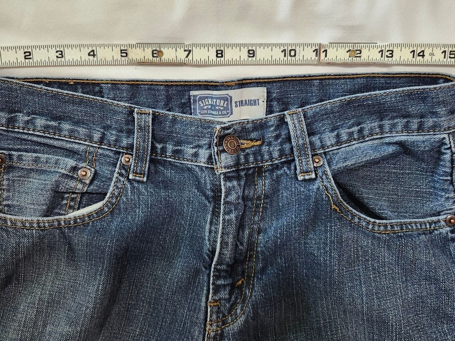 Levi's Straight Leg Denim Jeans 5