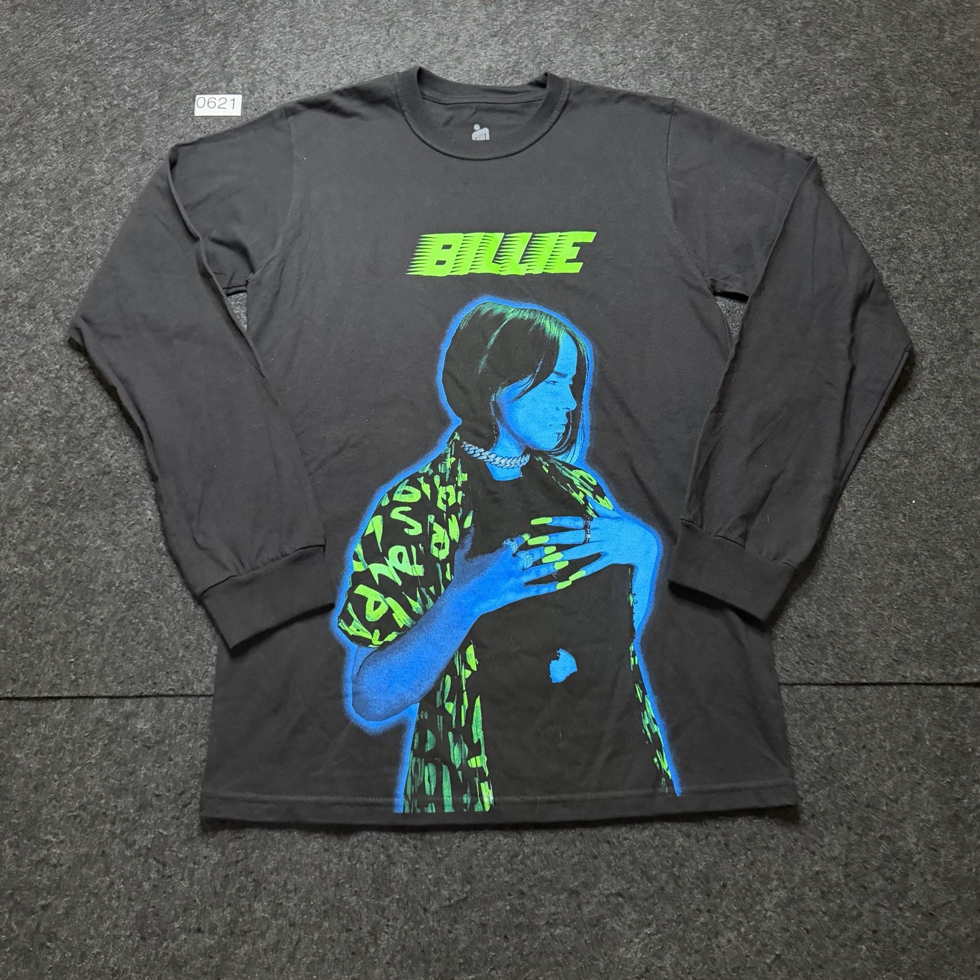 Billie Eilish Long Sleeve Graphic T-Shirt Black 2