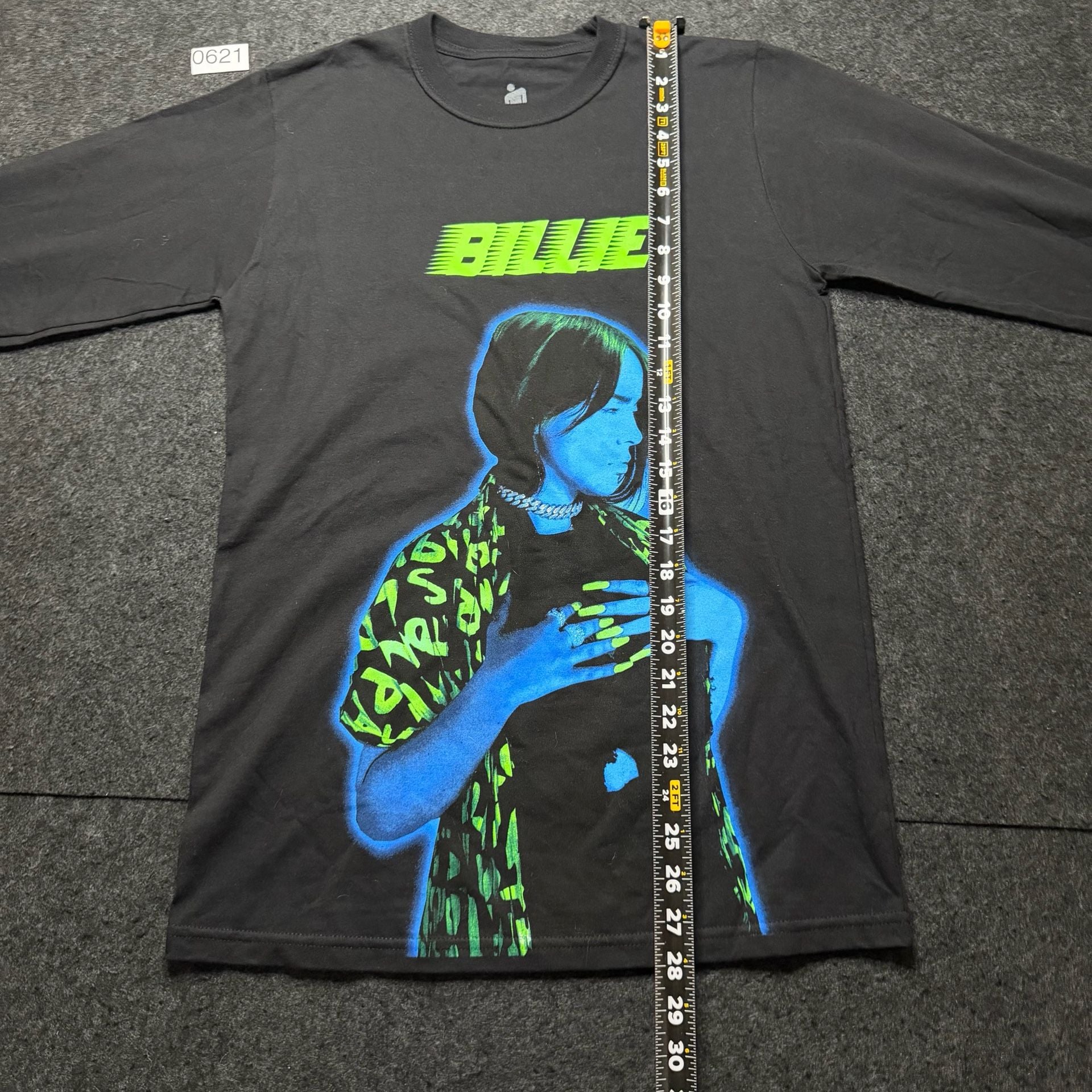 Billie Eilish Long Sleeve Graphic T-Shirt Black 5