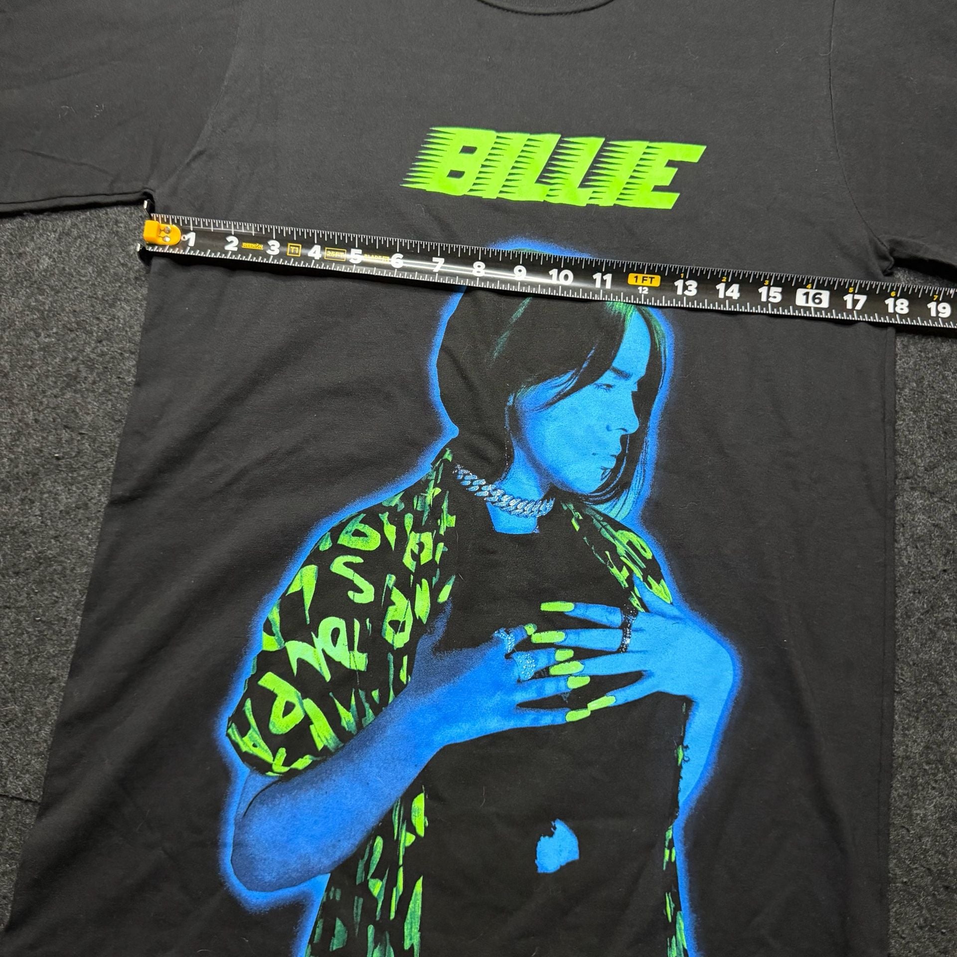 Billie Eilish Long Sleeve Graphic T-Shirt Black 6