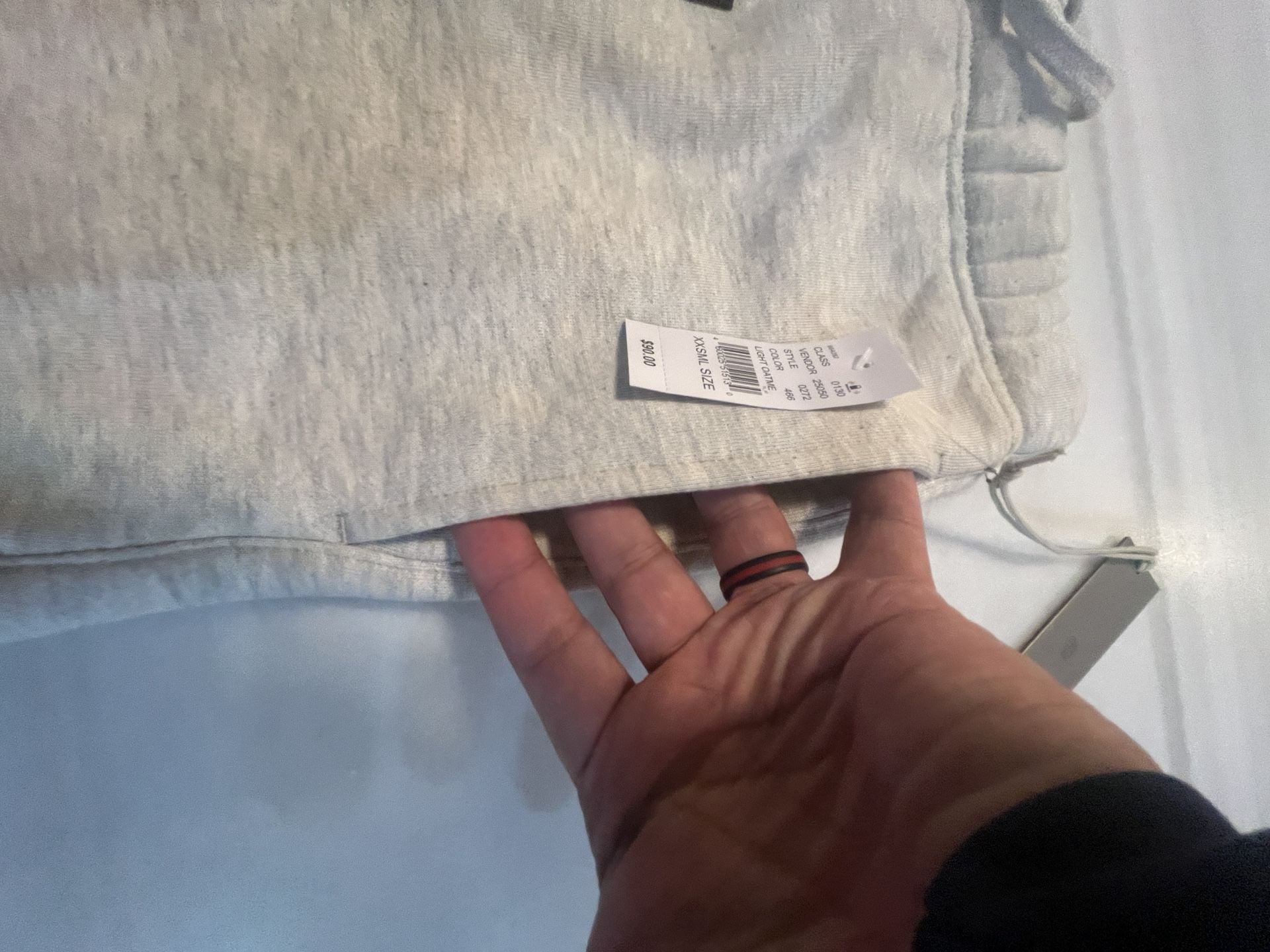 Fear of God Essentials Sweatpants Size XXS Light Oatmeal 7