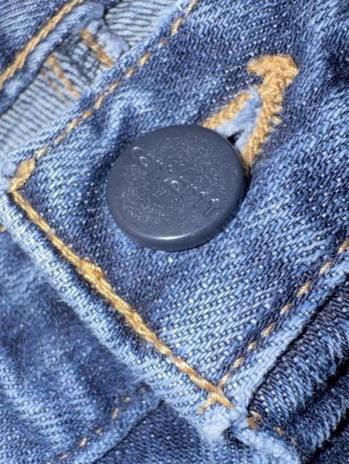 Carhartt FR Jeans Size 33x34 Blue Flame Resistant Denim Work Pants 4