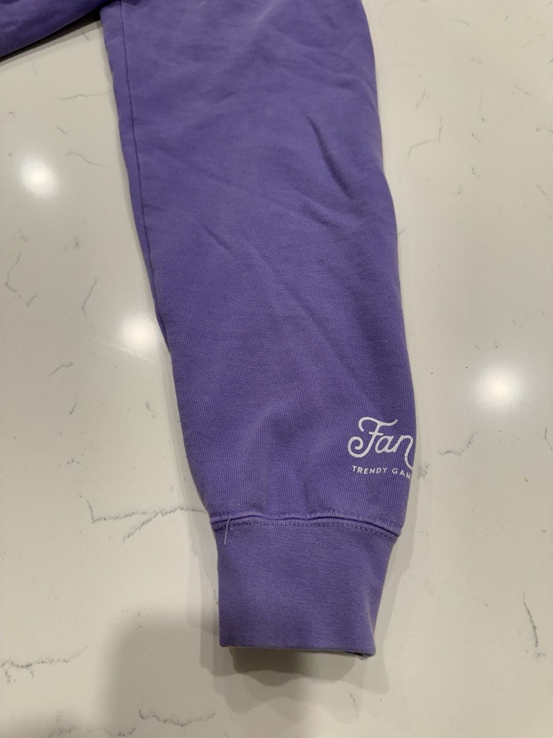 Comfort Colors Vikes Minnesota Sweatshirt Size L Purple Garment Dyed 5