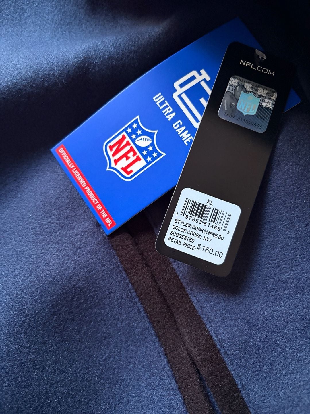 NFL Patriots Jacket XL 3