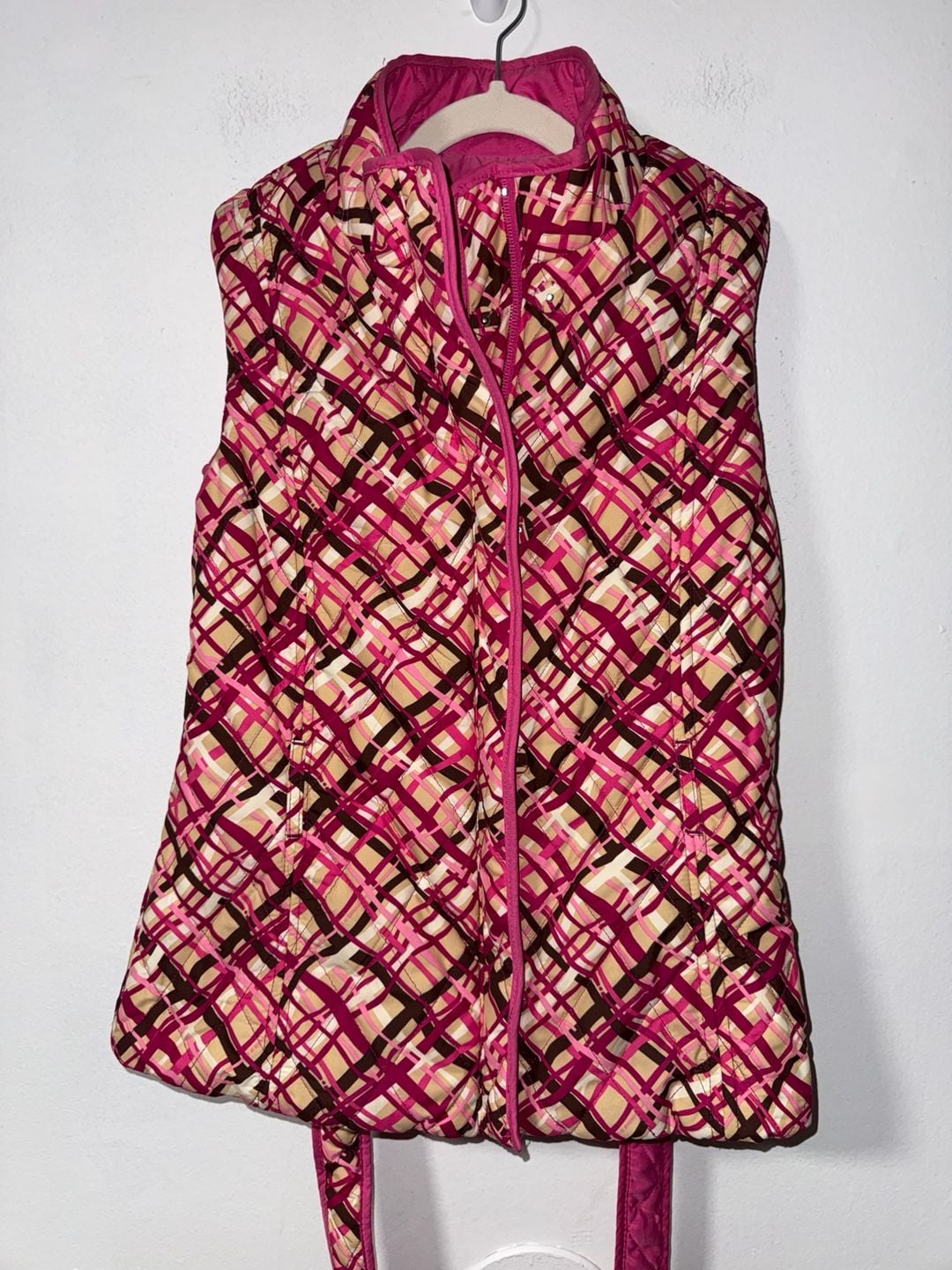 Lilly Pulitzer Reversible Quilted Vest Size XS 4