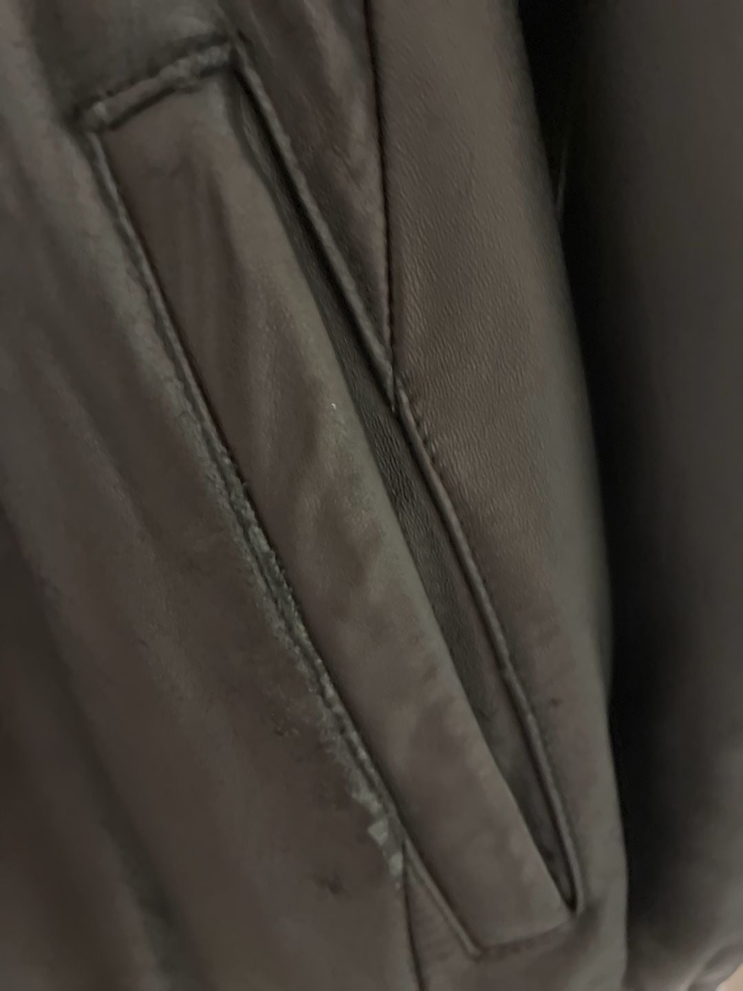 Excelled Leather Jacket Size 2XL Black Quilted Lining 5