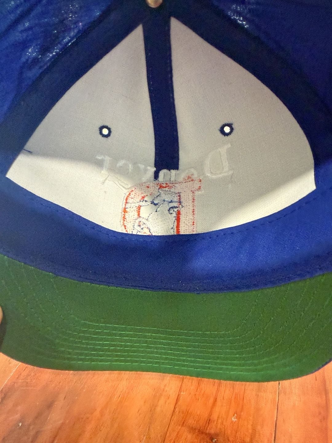 Eastport Denver Broncos Vintage Snapback Hat NFL Team 4