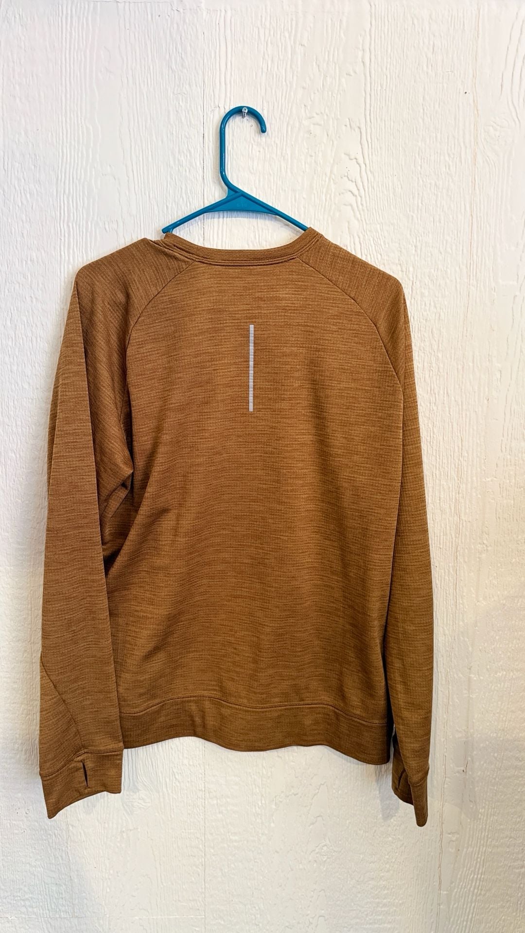 Nike Dri-FIT Running Pullover Size L Brown Thermals 4
