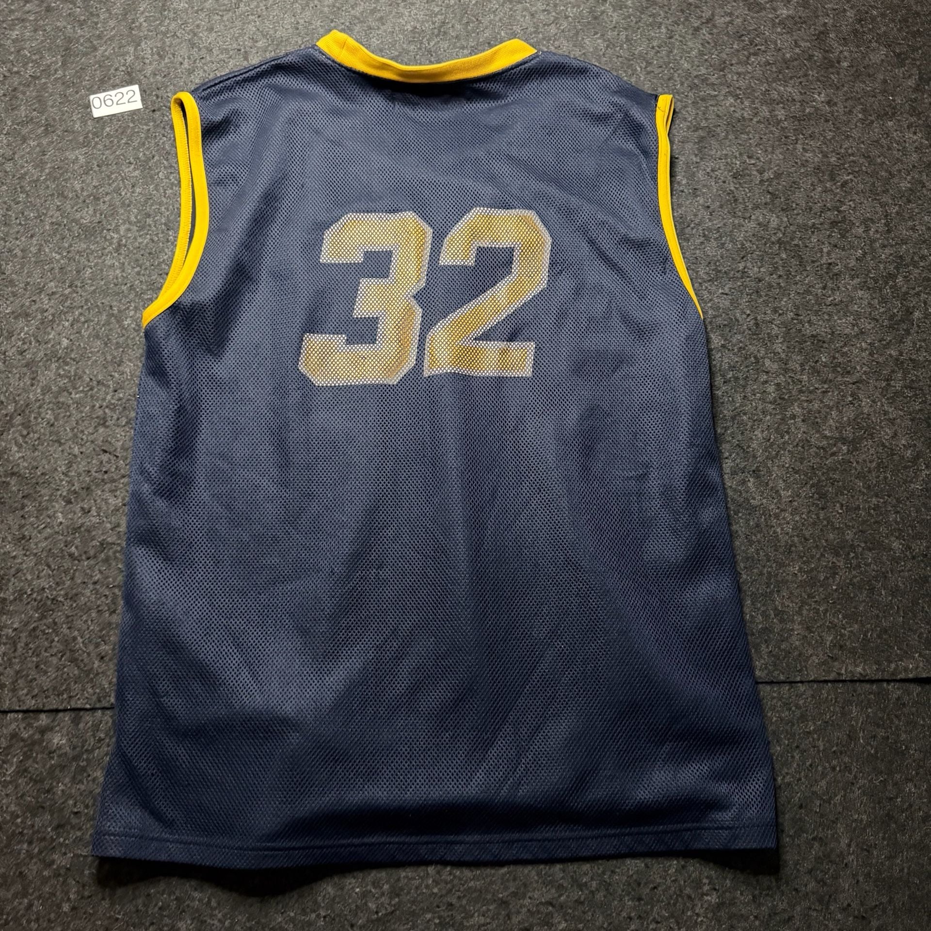 Suxxess Miami 32 Basketball Jersey Size L Blue Yellow 6