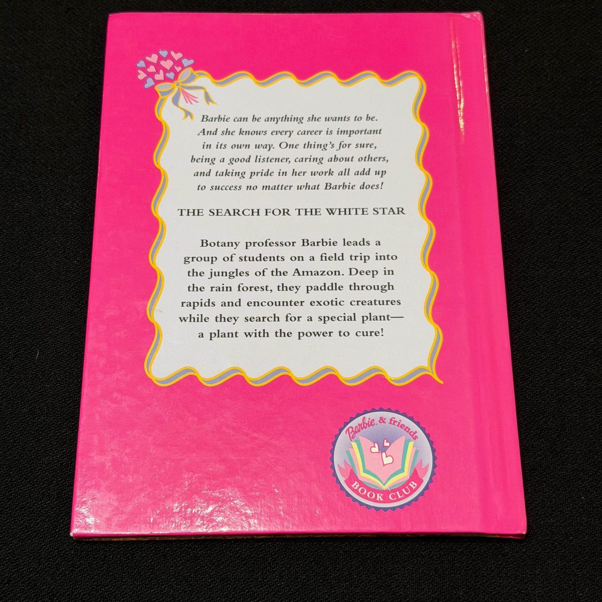 Barbie The Search for the White Star Vintage Hardcover Children's Book 2