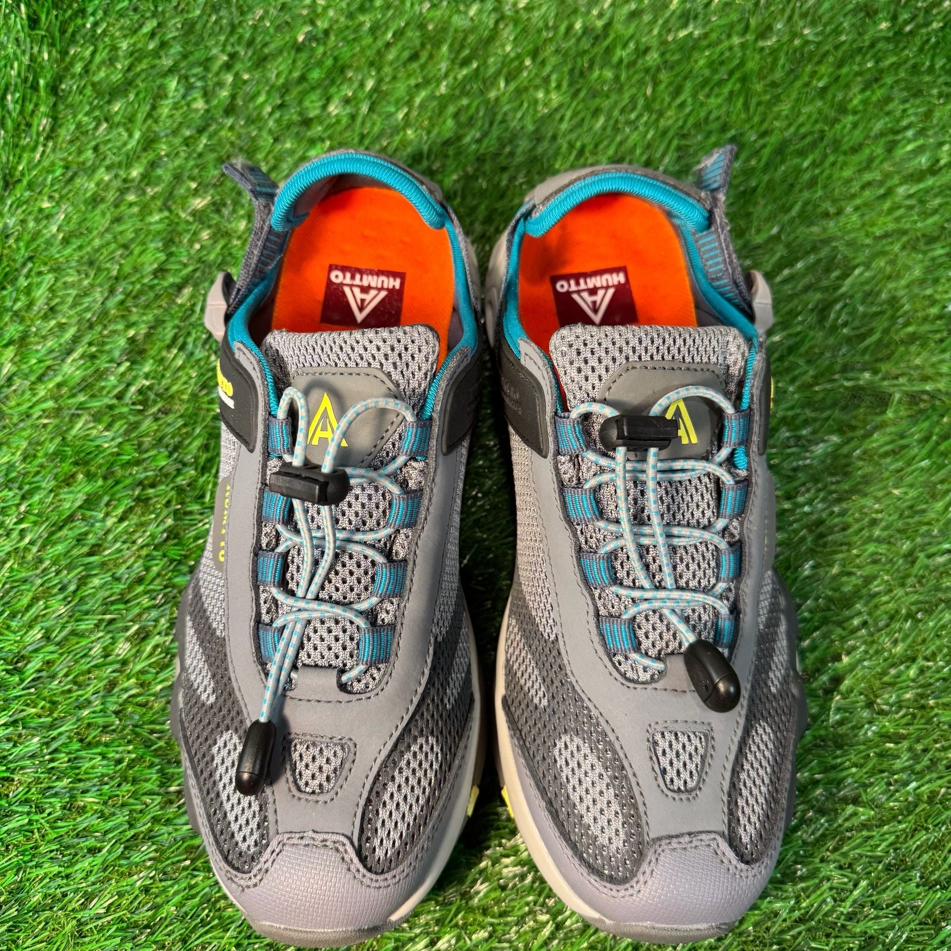 HUMTTO HT2605-5 Men’s Size 8 Water Hiking Shoes Gray Aqua Trail Quick Dry 5