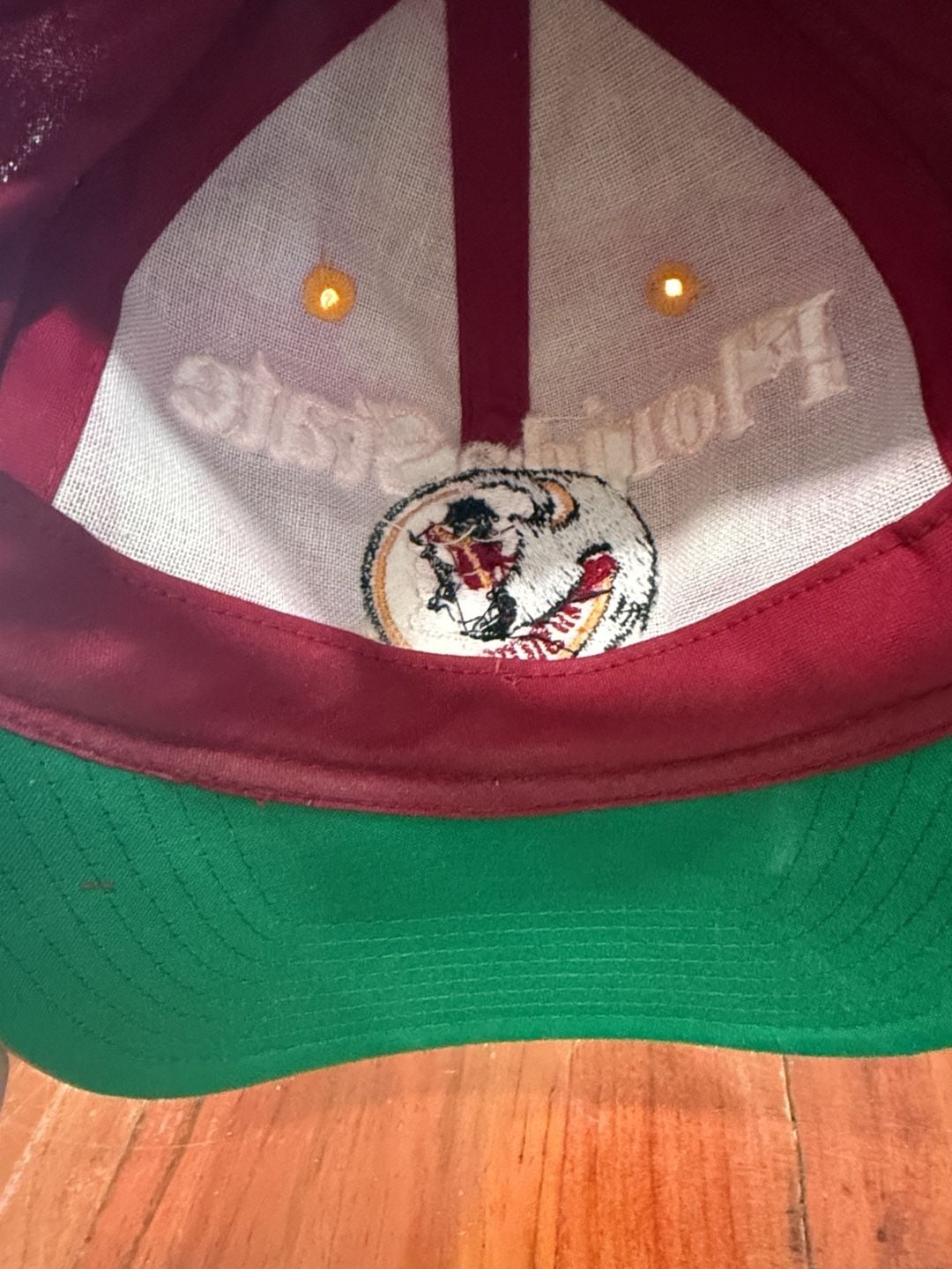 Twins Enterprise Florida State Seminoles Snapback Hat Garnet Gold 6