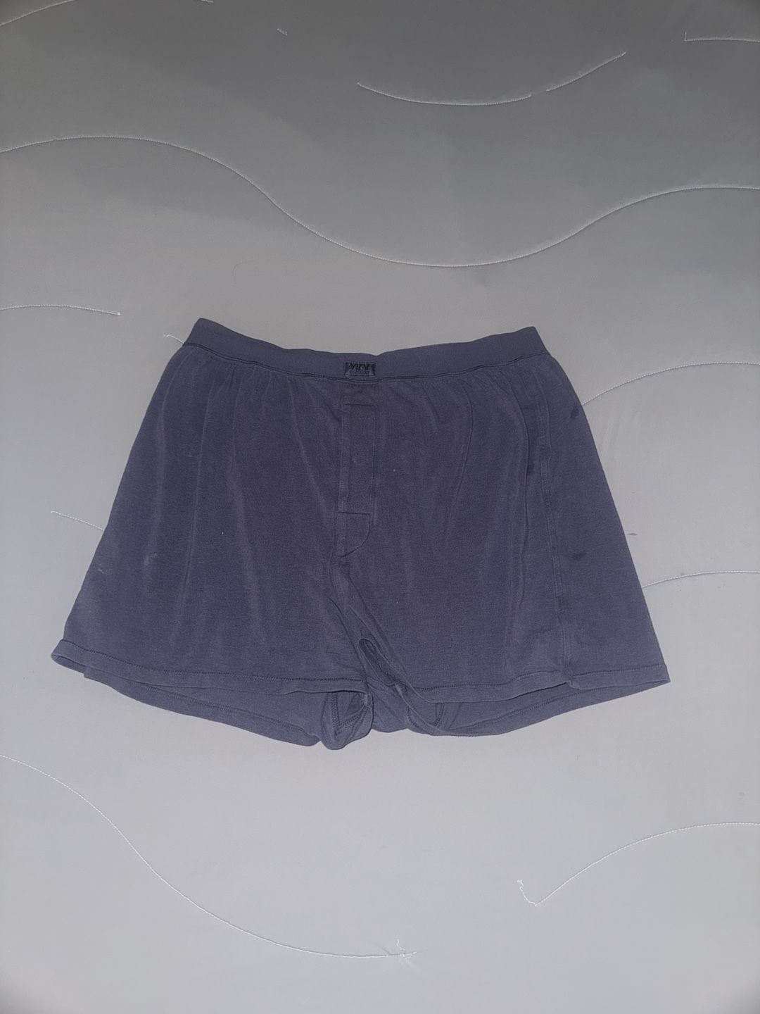 SKIMS Boxer Shorts Size L Slate Modal Cotton Stretch Lounge 2