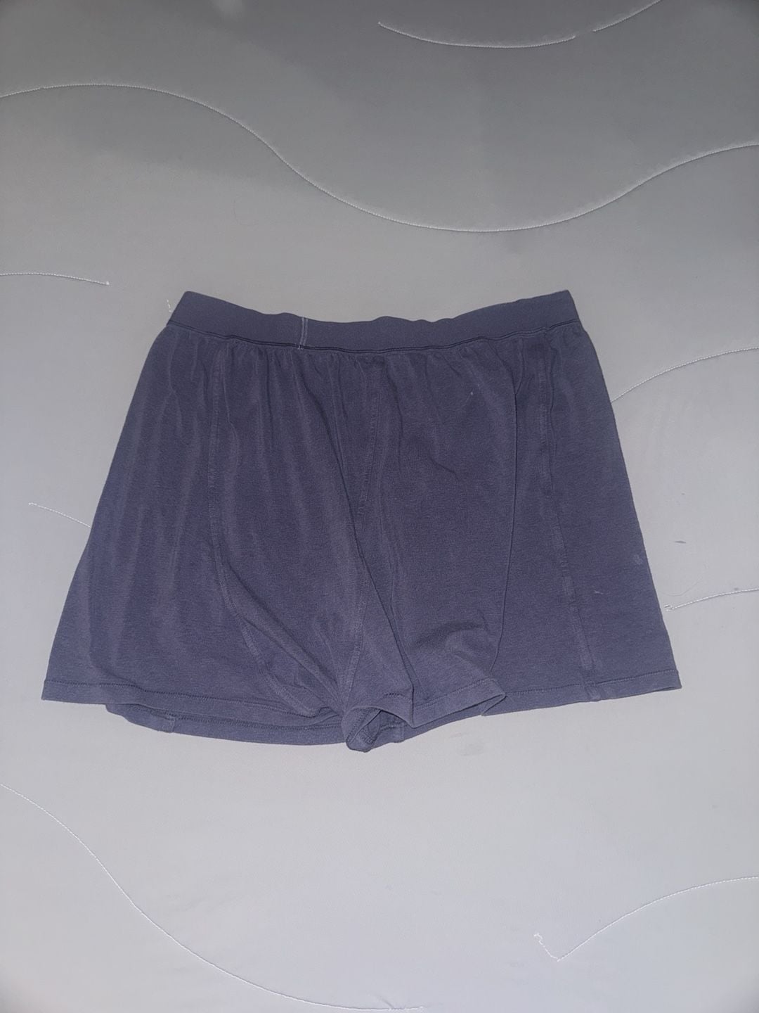 SKIMS Boxer Shorts Size L Slate Modal Cotton Stretch Lounge 3