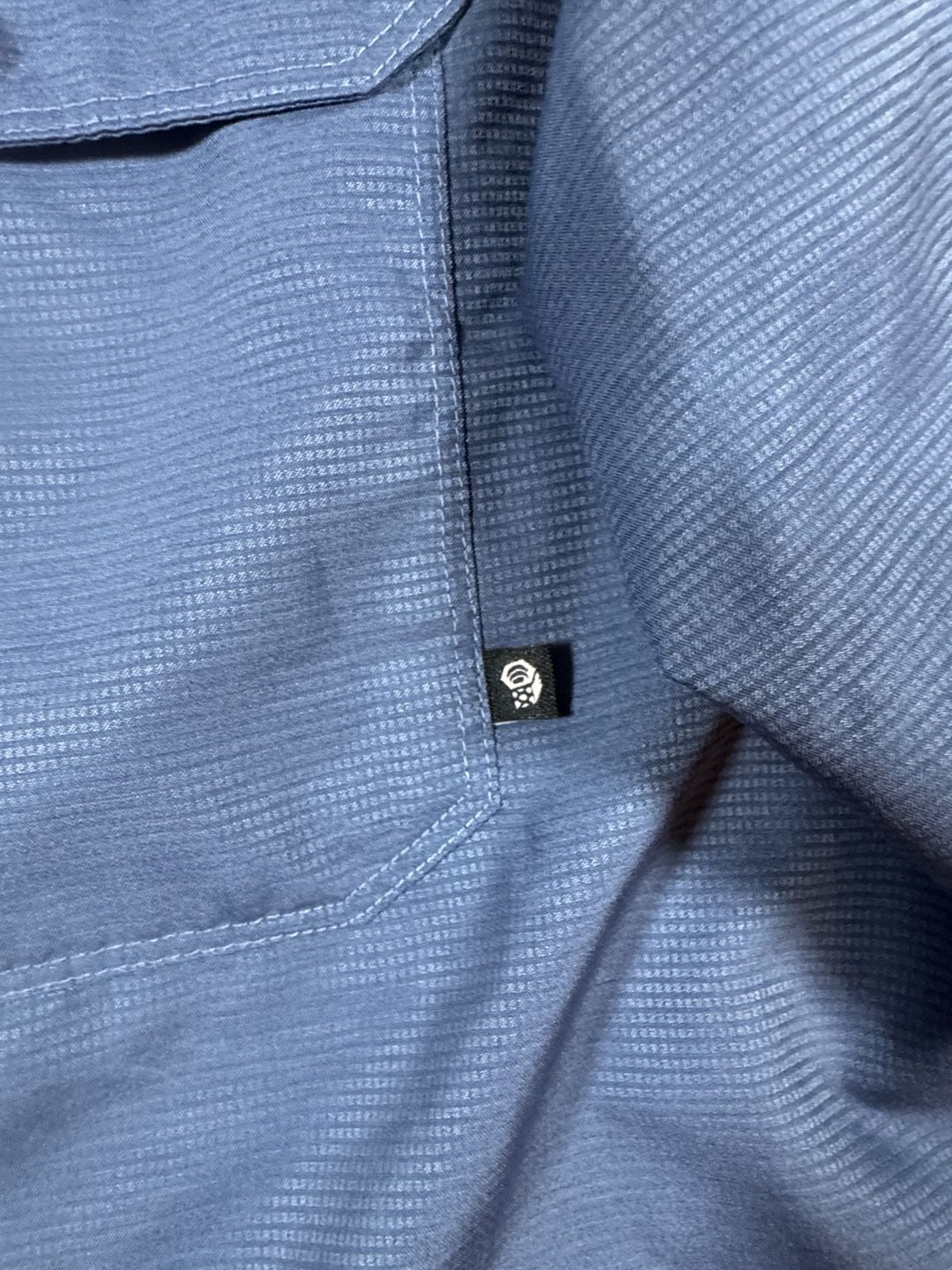 Mountain Hardwear Long Sleeve Shirt Size M Blue Button Down 2