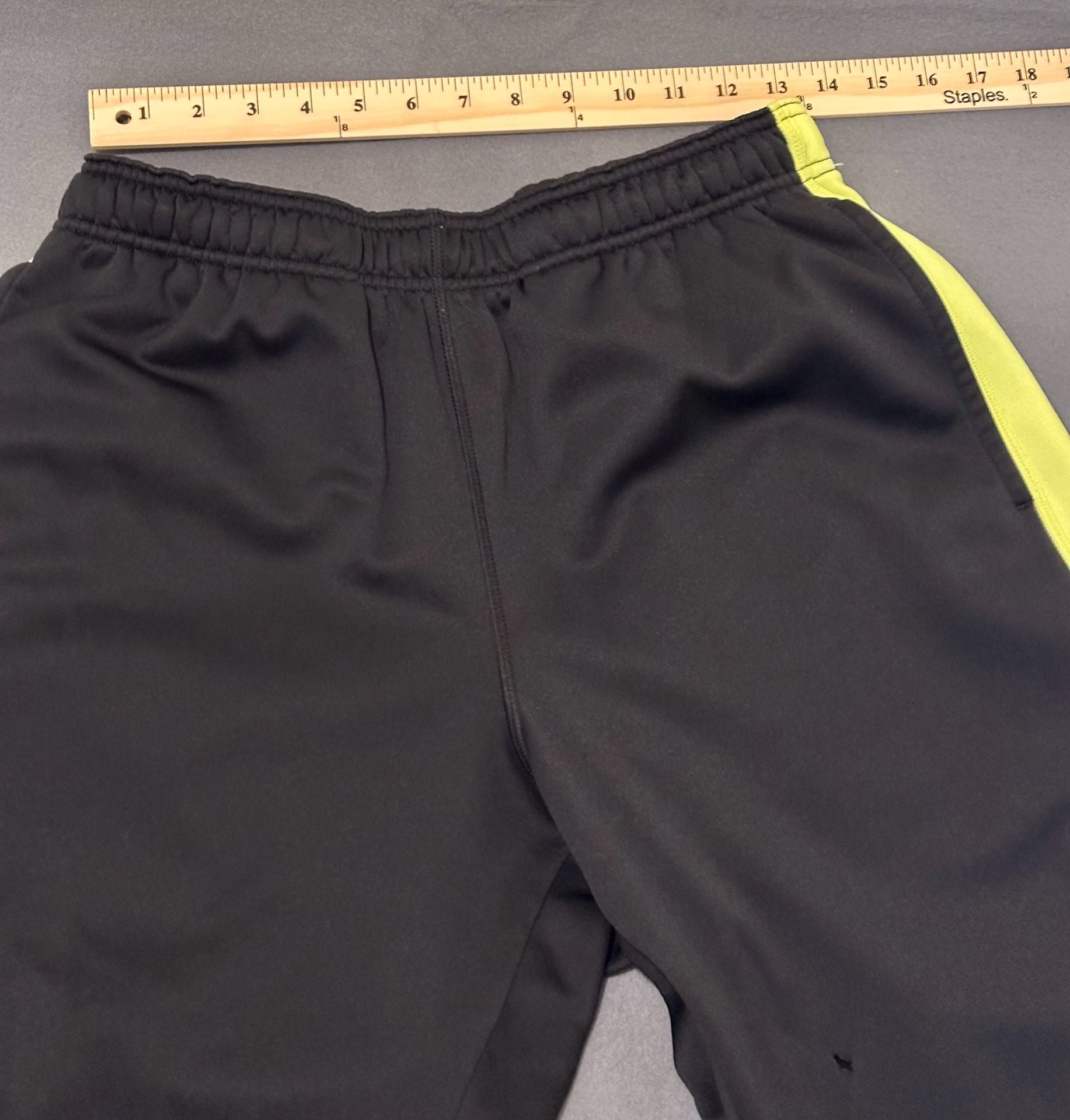 Nike Therma-Fit Pants Size L Black Yellow Athletic Sweatpants 8