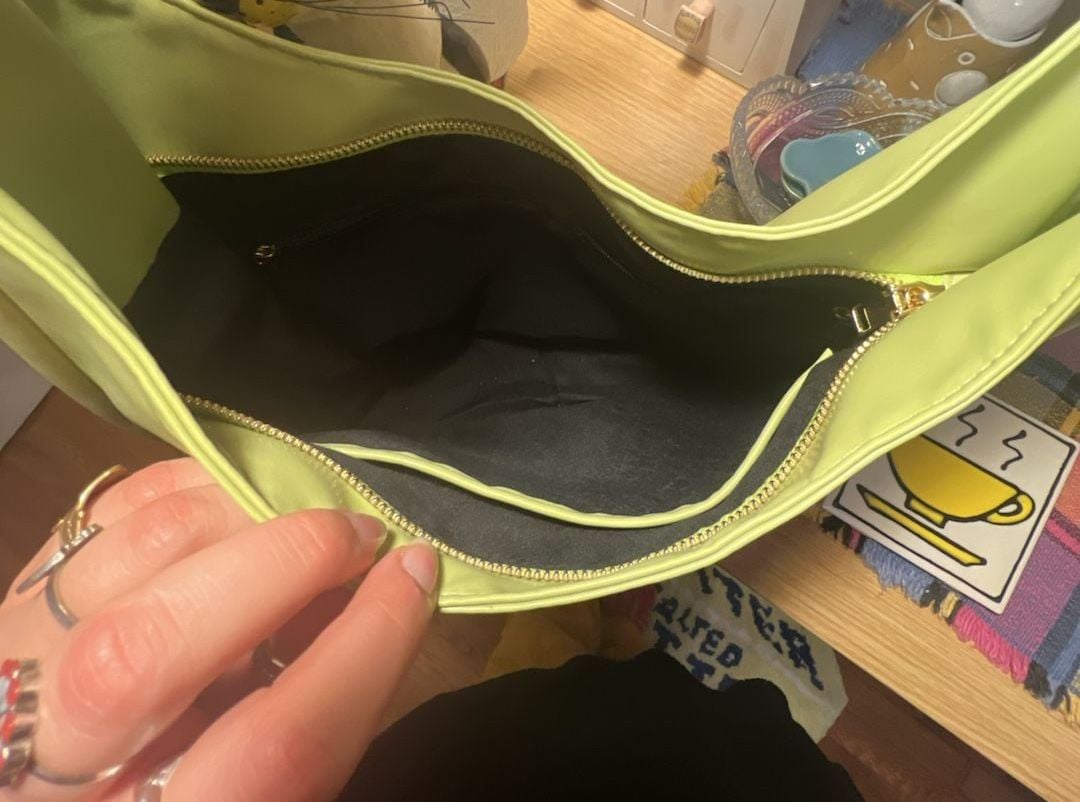 Noirvere Everyday BB Bag Matcha Green Vegan Leather Shoulder Bag 5
