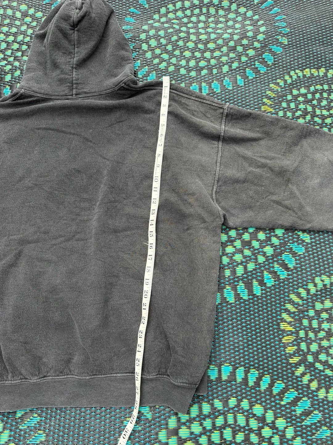 Bittersweet Skull Turtle Universe Hoodie Mineral Wash Black 6