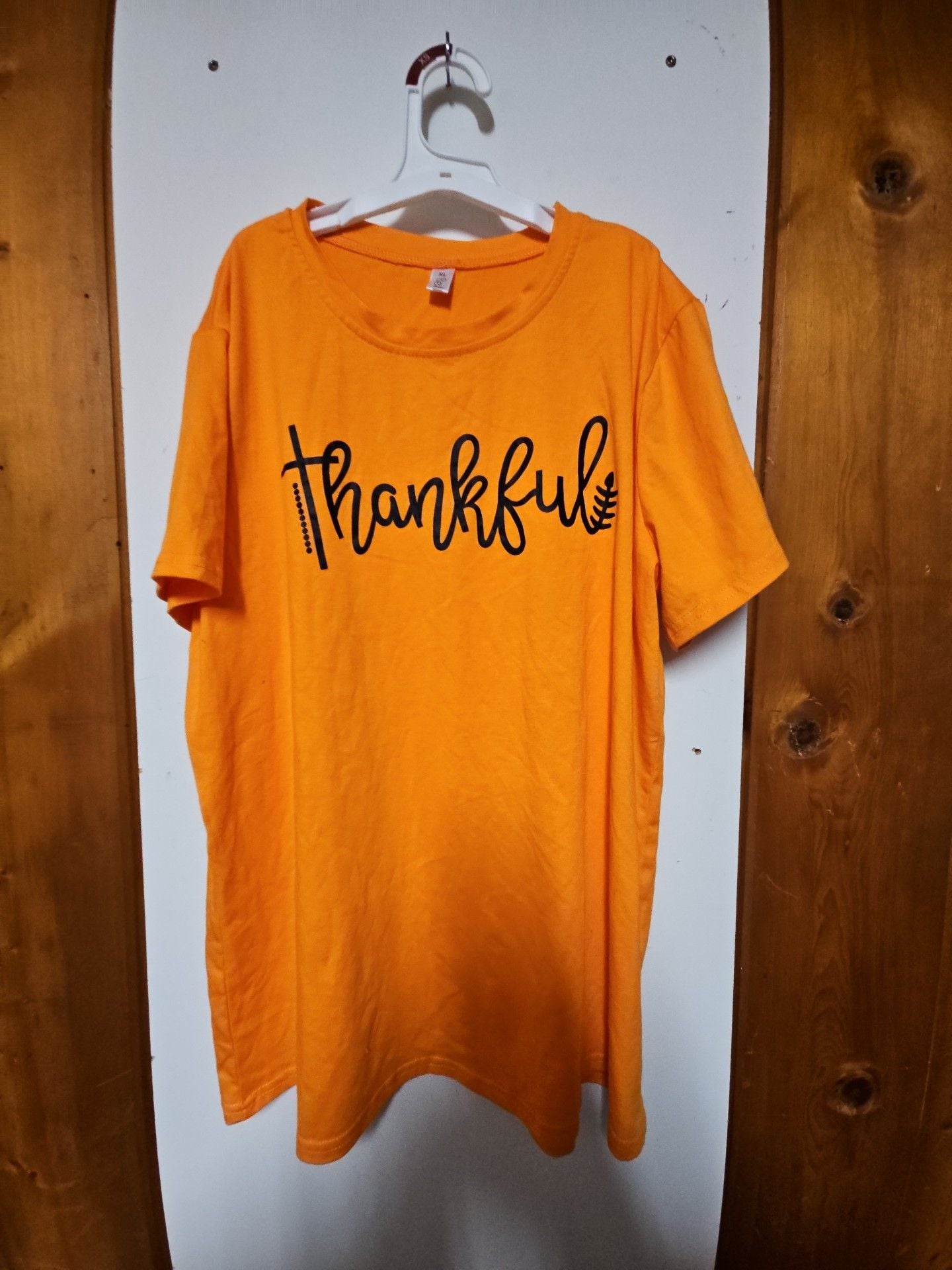 (572) Bella Thankful T-Shirt XL Orange 2