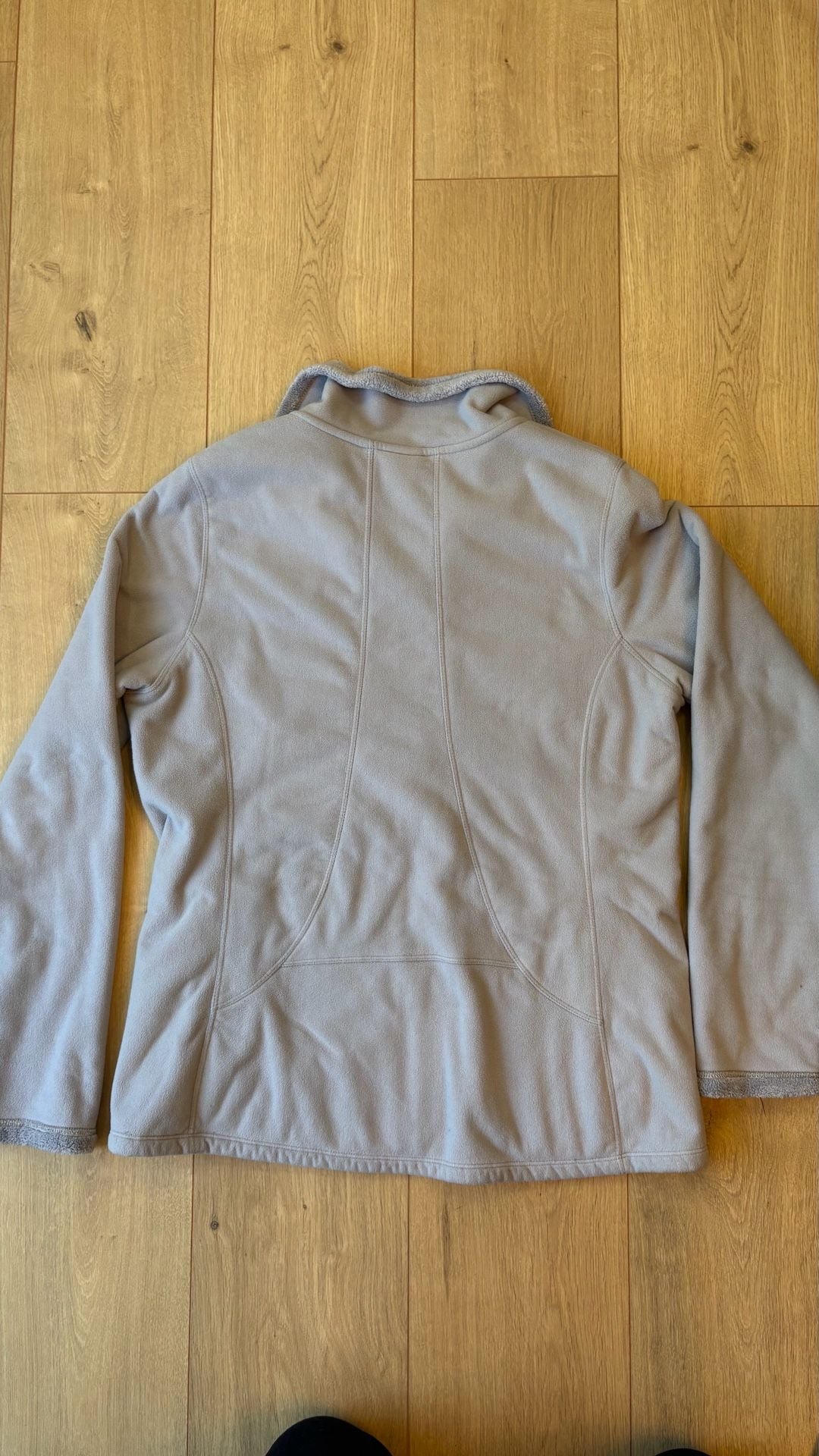 The North Face Fleece Jacket Size L Gray Full Zip Up 4