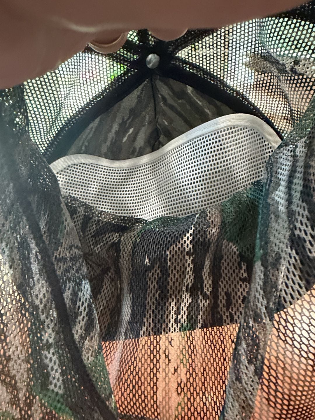 Cabela's Camo Hunting Cap with Neck Flap Snapback Hat 5