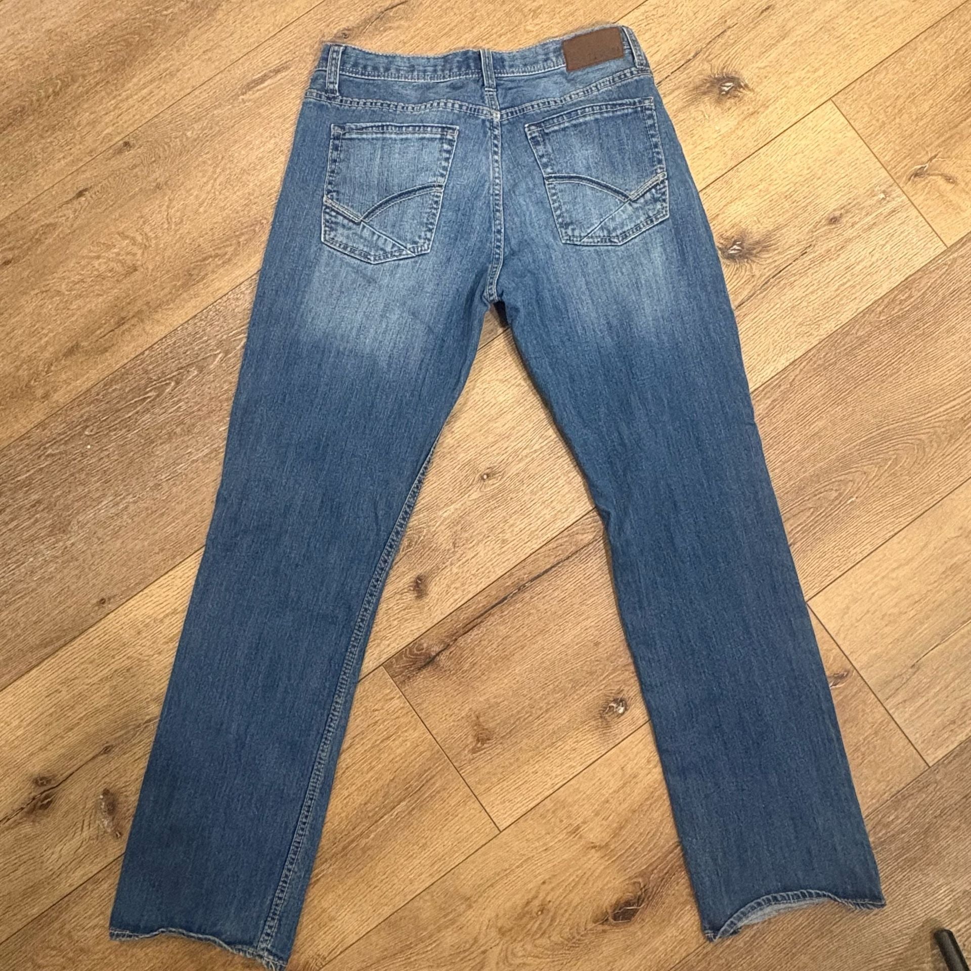 Reclaim Men’s 32R Straight Leg Jeans Vintage Americana Workwear Cotton Denim 8