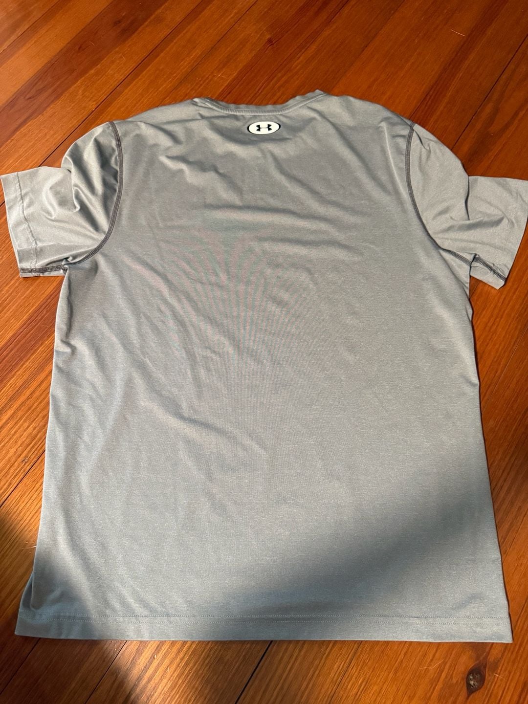 Under Armour HeatGear T-Shirt Size XL Gray Athletic Fitted 6