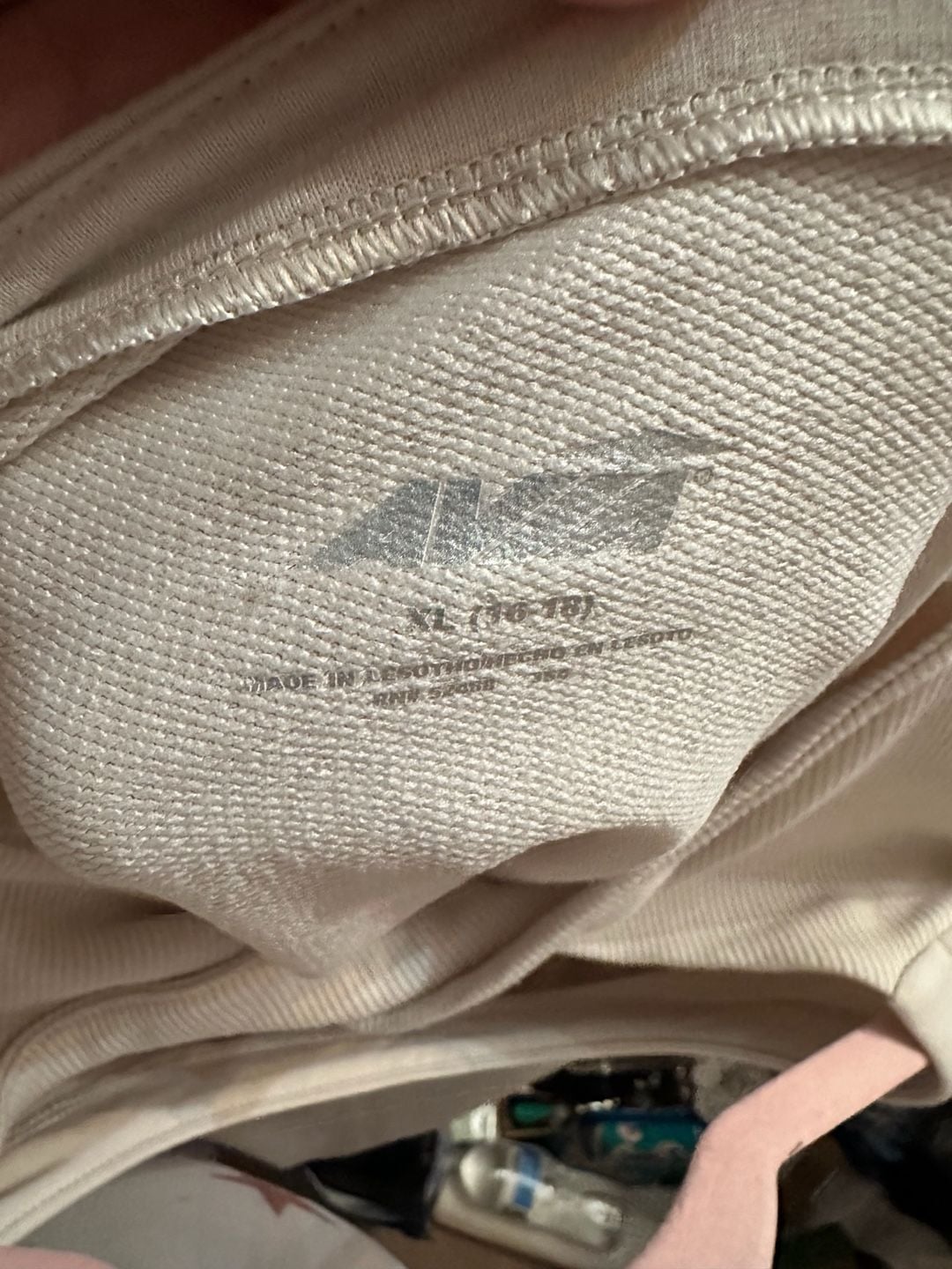 Avia Sweatshirt Size XL (16-18) Khaki Safari Twist Back Pullover 5