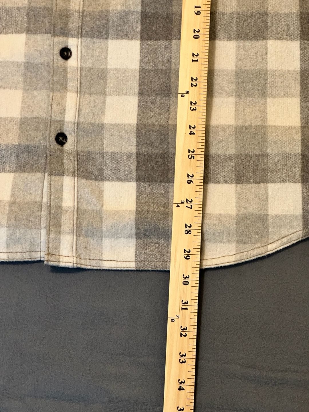 Jeremiah American Legacy Plaid Flannel Shirt Size XL Gray Buffalo Check 7